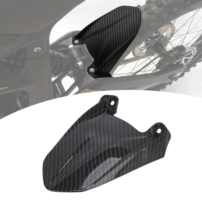 CHANGCHENG Motorcycle Rear Fender Mudguard Fender Protector Carbon Fiber Pattern for Talaria Sting MX3MX4MX5 Electric Dirt Bike