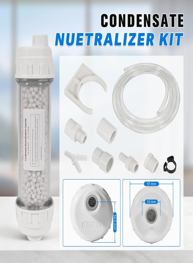 طقم مُعادل التكثيف Lazenta 804000074 متوافق مع سخانات المياه والغلايات الفورية Rinnai Sensei SE+ وM Series، بما في ذلك RU199i وRUC98i وM120SN - Image 4