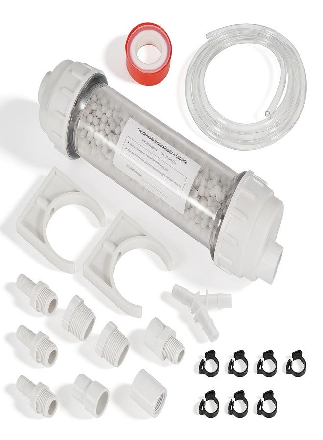 طقم مُعادل التكثيف Lazenta 804000074 متوافق مع سخانات المياه والغلايات الفورية Rinnai Sensei SE+ وM Series، بما في ذلك RU199i وRUC98i وM120SN - Image 1