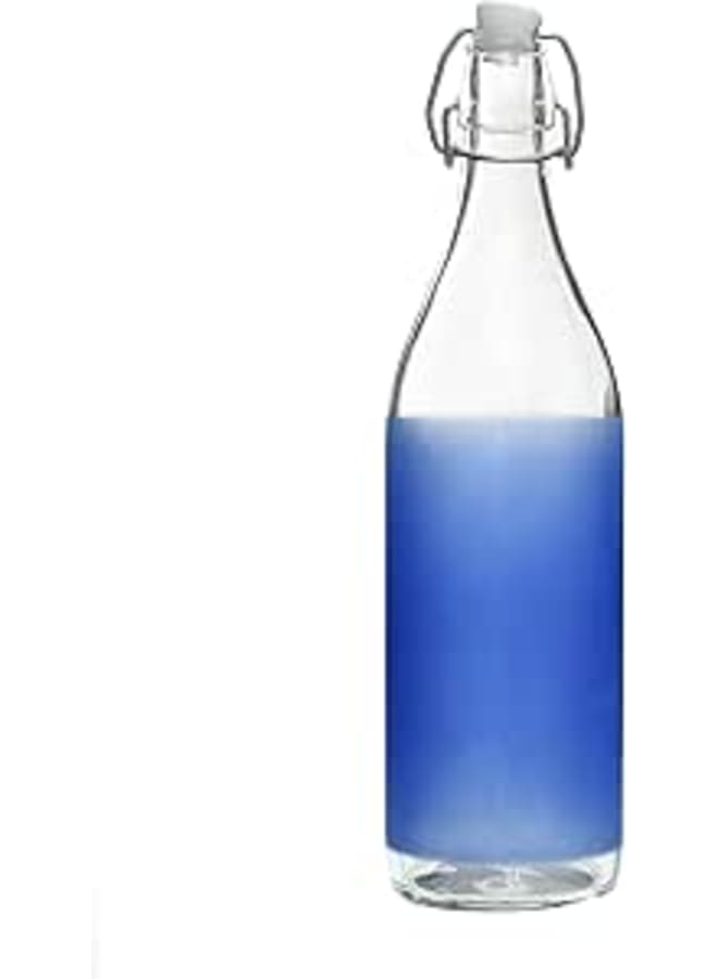 Zinnia Blue 1L Water Bottle - Image 1