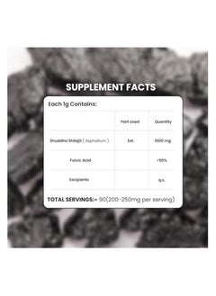 Himalayan Himalayan Organics 100% Pure Shilajit Resin 20g  - Image 5