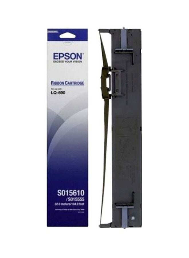 Replacement Printer Ribbon Cartridge For Epson Lq-690 Cyan