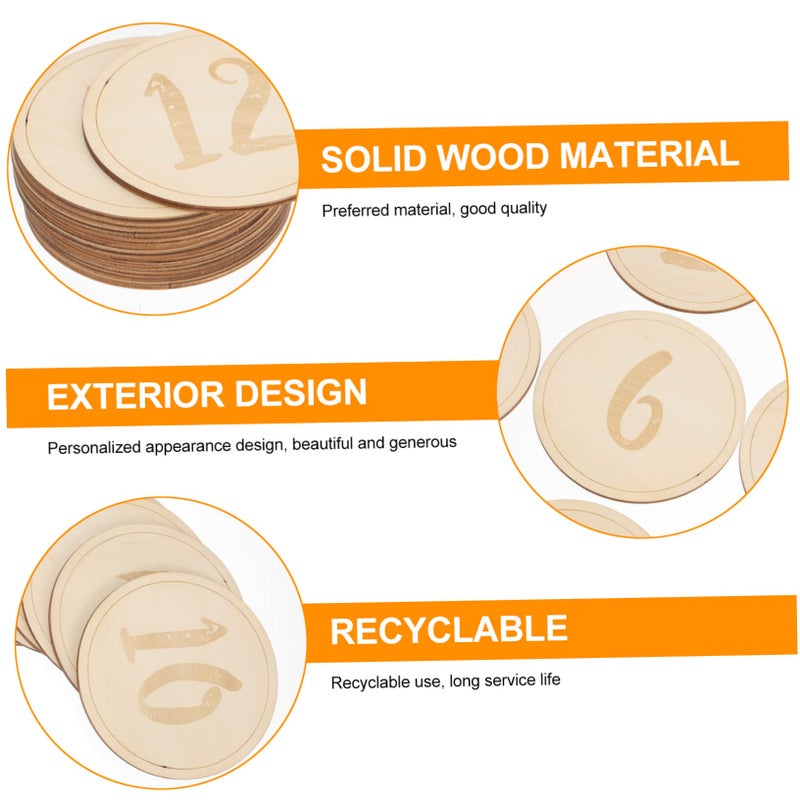 Monthly Photo Discs Growth Cards For Newborn Photography Keepsake 10x10x0 3cm - Image 5