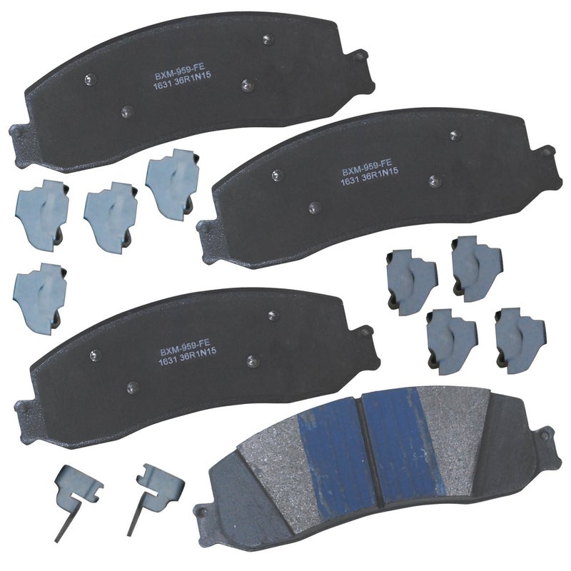 Bendix Premium SBM1631 Semi-Metallic Front Brake Pads for Ford F-250 Super Duty 2013-2012, F-350 2012, F-350 Super Duty 2012-2011 - Image 4