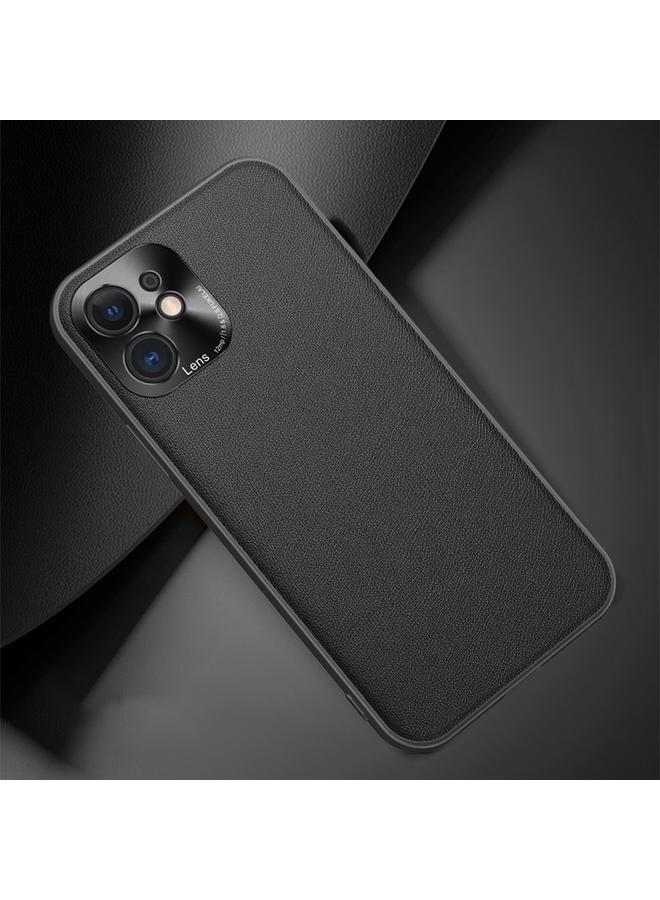 S-TOP Case For iPhone 12 mini Plain Skin Leather Case - Image 1