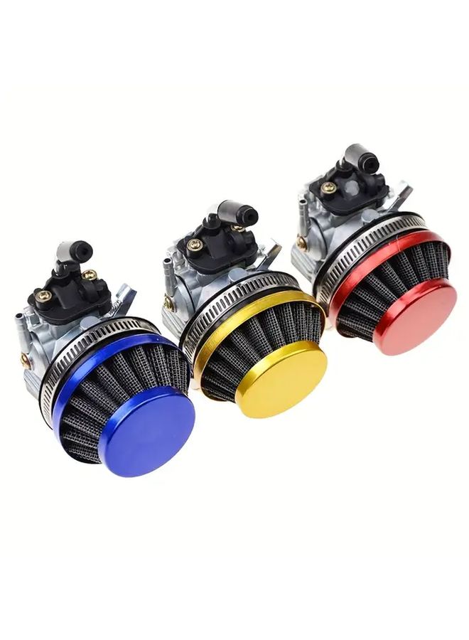 Group 76 2 Stroke 19mm Carbon Fiber Carburetor Air Filter Intake Gasket Kit For 47cc 49cc Pocket Bike ATV - Image 1