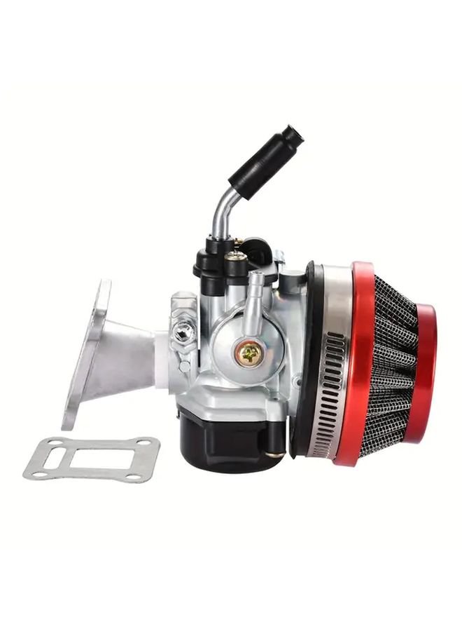 Group 76 2 Stroke 19mm Carbon Fiber Carburetor Air Filter Intake Gasket Kit For 47cc 49cc Pocket Bike ATV - Image 2