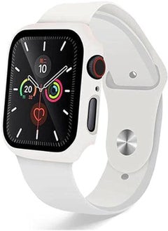 watch strap Silicone watch band for apple watch series 4/5/6 - white - 2725609103119