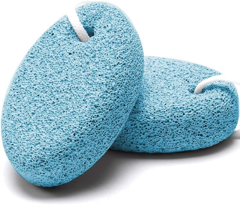 HOOMBOOM 2PCS Natural Pumice Stone for Feet, HOOMBOOM Lava Pedicure Tools Hard Skin Callus Remover for Men/Women Feet and Hands - Natural Foot File Exfoliation to Remove Dead Skin - Image 1