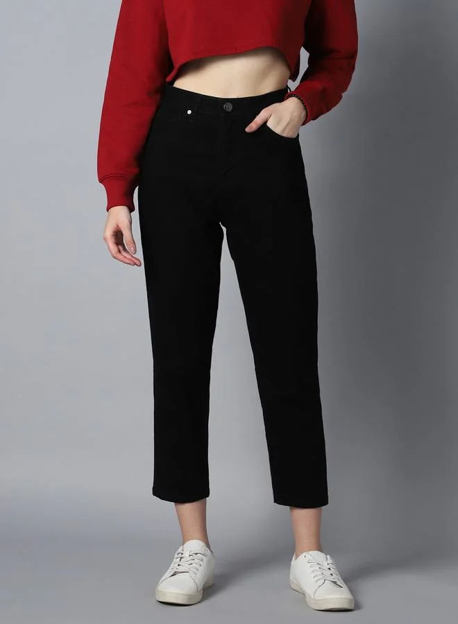 HIGH STAR High Star High Rise Clean Look Stretchable Cropped Jeans