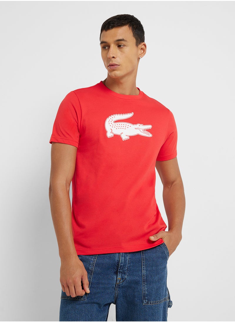 LACOSTE Logo Short sleeve T-Shirt  - Image 1