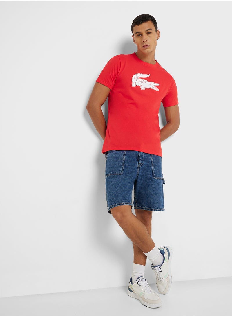 LACOSTE Logo Short sleeve T-Shirt  - Image 4