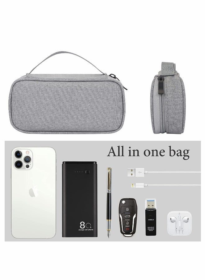 Generic Travel Electronics Organizer Bag, Portable Storage Pouch for USB Cables, Earphones, Power Banks, USB Drives, SD Cards, and Chargers, Ideal for Travel Gear Management - Image 2