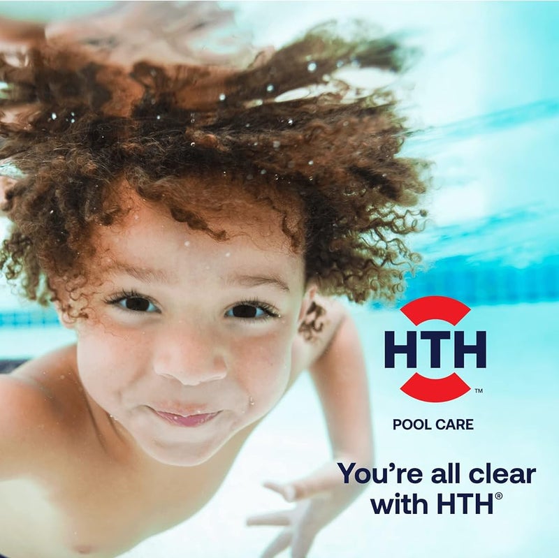 HTH 42047 Swimming Pool Care 1" Chlorine Tabs, Swimming Pool Chlorinating Sanitizer, 5lb - Image 5