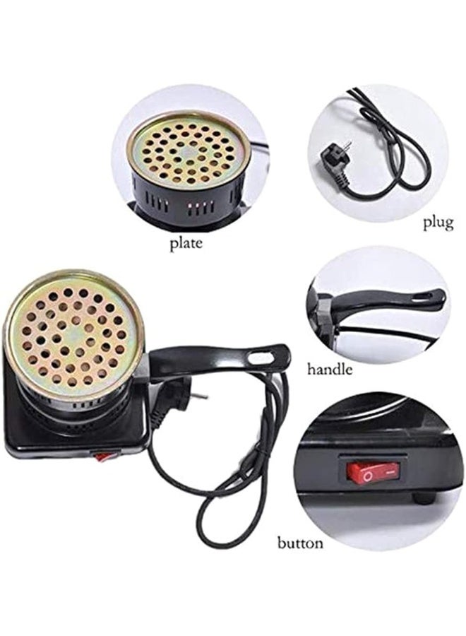 Electric Charcoal Burner – Quick Heating & Safe – Heat-Resistant Handle - Image 2