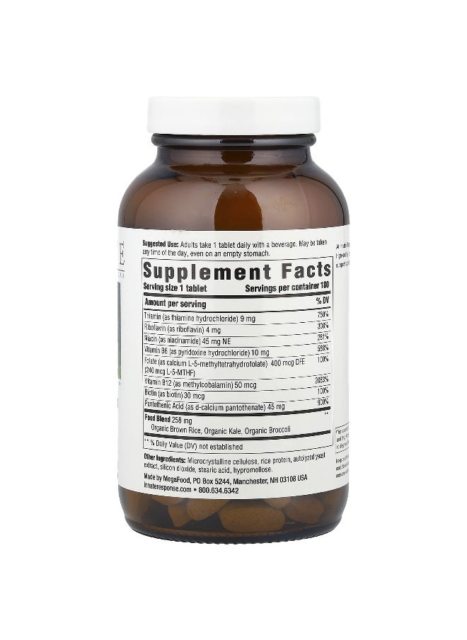 Innate Response Formulas Innate Response Formulas, B Complex, 180 Tablets  - Image 2