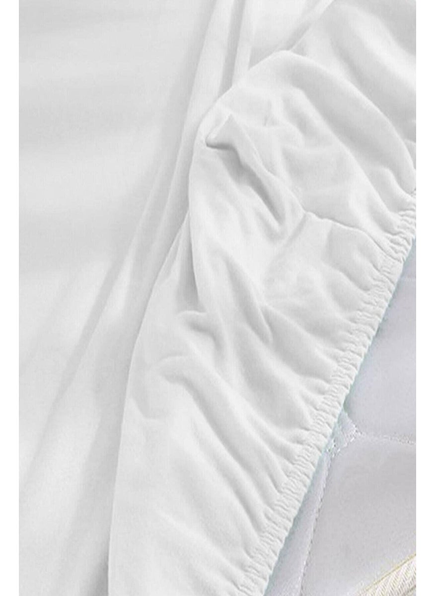 Cotenconcept 2 Pieces of Cotton and Elastic Combed Baby Bed Sheets  - Image 2