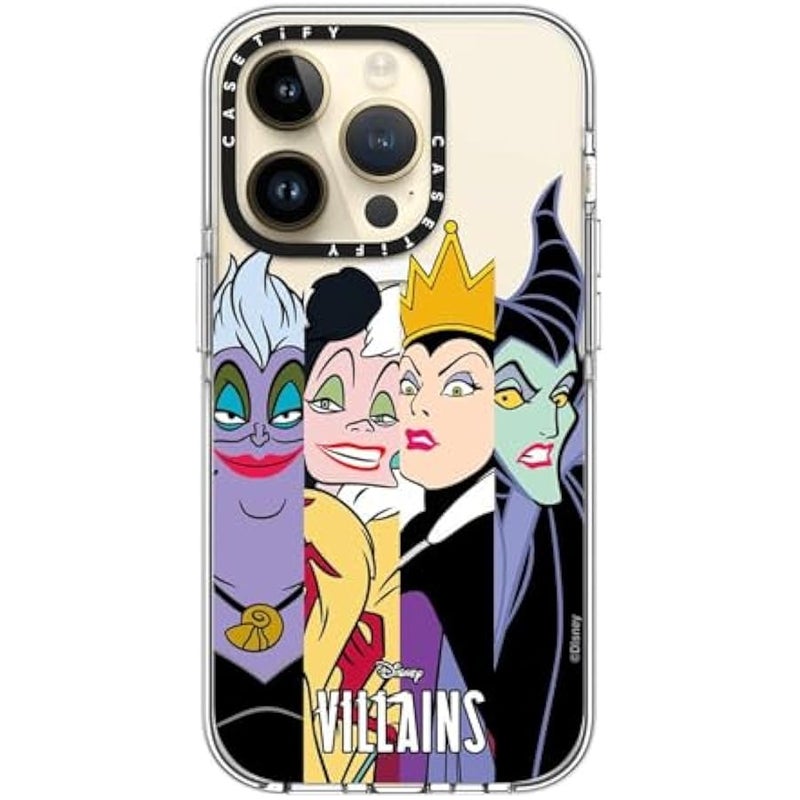 Casetify Clear iPhone 14 Pro Case 【Villains Co-Lab/Not Yellowing / 6.6ft Drop Protection/Compatible with Magsafe】 - Disney Villains - Clear - Image 4