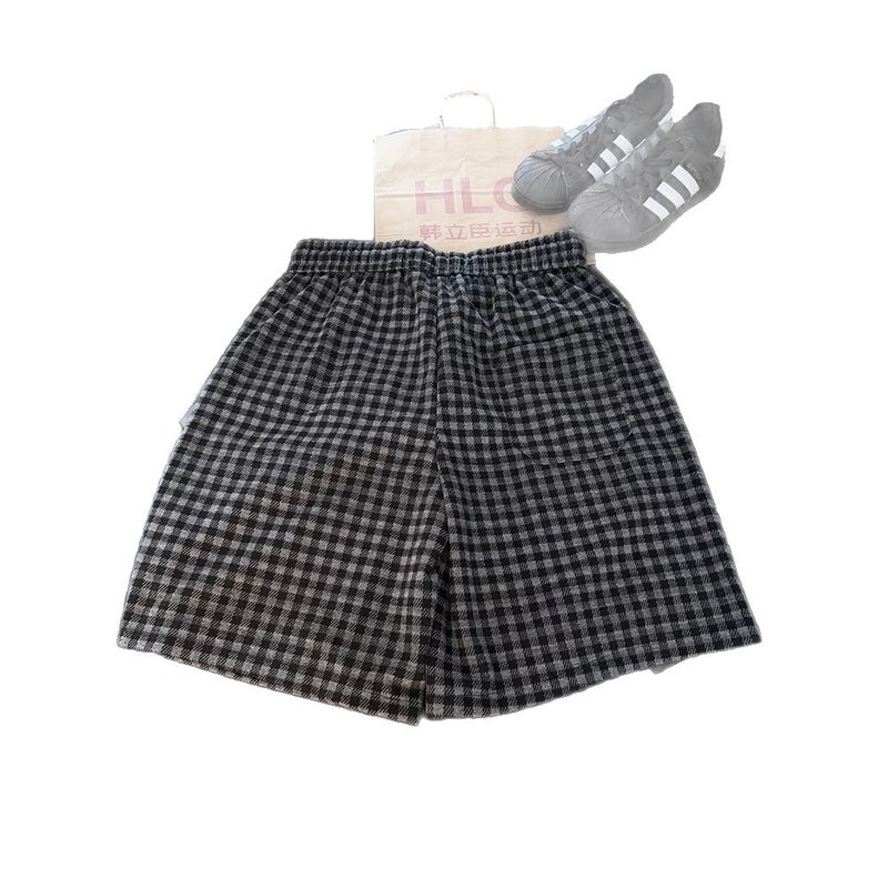 Men's Vintage Plaid Shorts - Image 5