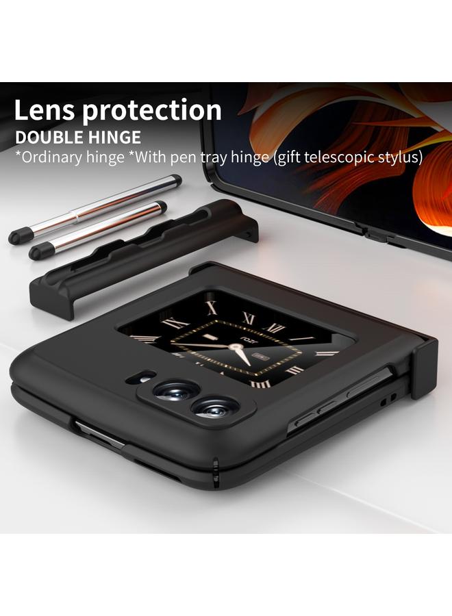 اس-توب جراب لهاتف موتورولا رازر 2022 ماكارون، طقم من ثلاث قطع مع قلم - Image 4