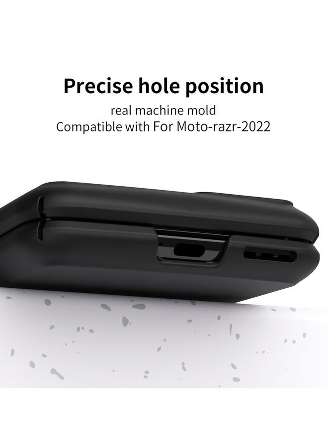 اس-توب جراب لهاتف موتورولا رازر 2022 ماكارون، طقم من ثلاث قطع مع قلم - Image 3