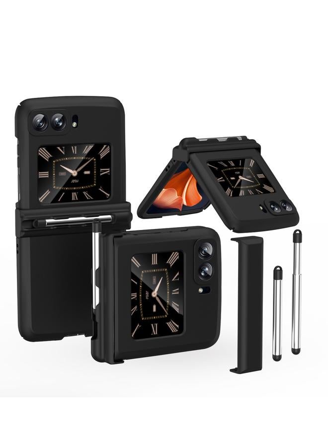 اس-توب جراب لهاتف موتورولا رازر 2022 ماكارون، طقم من ثلاث قطع مع قلم - Image 1