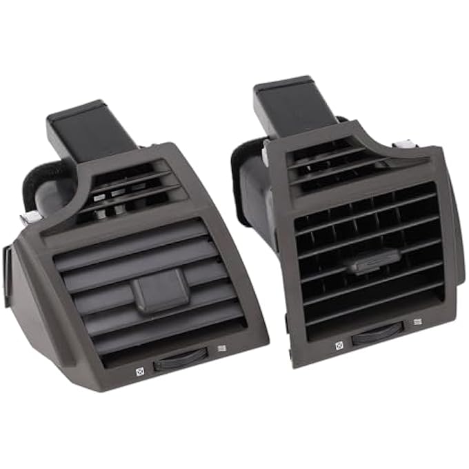 ريحني لوحة تهوية مكيف في لوحة القيادة المركزية، لوحة تهوية السائق والراكب على جانب الراكب، مخرج مجرى هواء، تهوية تهوية، تجميع فتحة هواء محسن، استبدال شبكة تهوية التهوية المكيفة ل Xv40 من 2007 إلى 2011 - Image 2