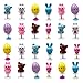 QINGQIU 24 PCS Easter Jumping Popper Toys for Kids Boys Girls Toddlers Easter Basket Stuffers Egg Fillers Gifts Party Favors - Image 3