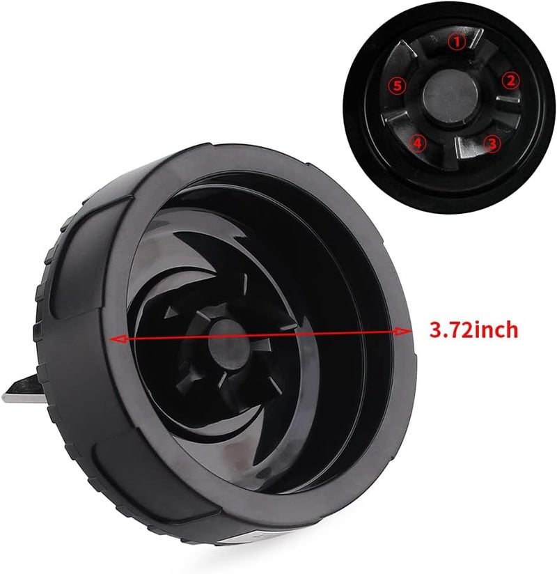 Sduck Replacement Parts for Nutri Ninja Blender Blade, Compatible with Ninja Blender BN300, BN301 BN300C, BN301, BN302QAQ, BN302QCN, BN302QCP, BN302QNV, BN302QRD,BN302QS - Image 4