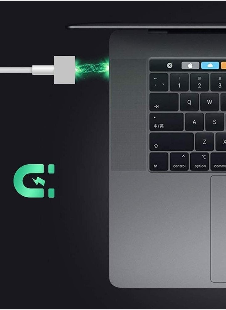 60W Magnetic 2 T-Tip Compatible with Macbook ,Replacement Power Adapter Compatible with MacBook Air (after Late 2012) and MacBook Pro 13" (2012-2015)