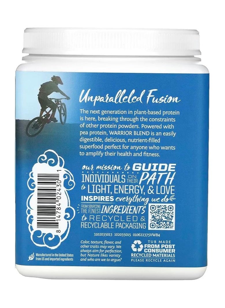 Sunwarrior Sunwarrior Warrior Blend Organic Plant-Based Protein Powder Vanilla – Vegan, Keto-Friendly, 375g  - Image 4