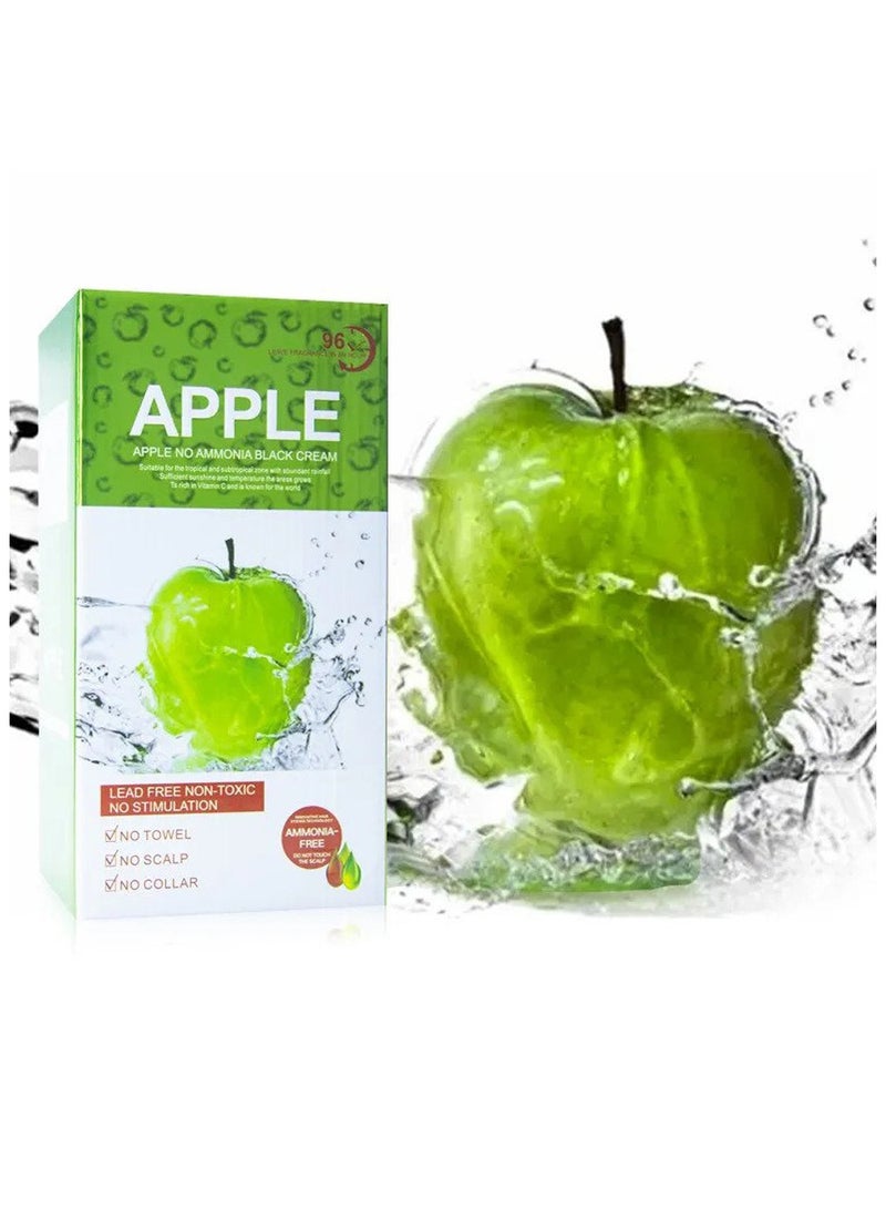 ابل  كريم صبغة شعر طبيعي أسود خالٍ من الأمونيا 1000 مل - Image 1