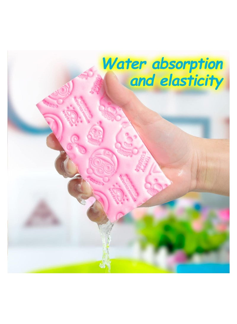 3 Pcs Baby Shower Brush Soft Bath Sponge - Image 4