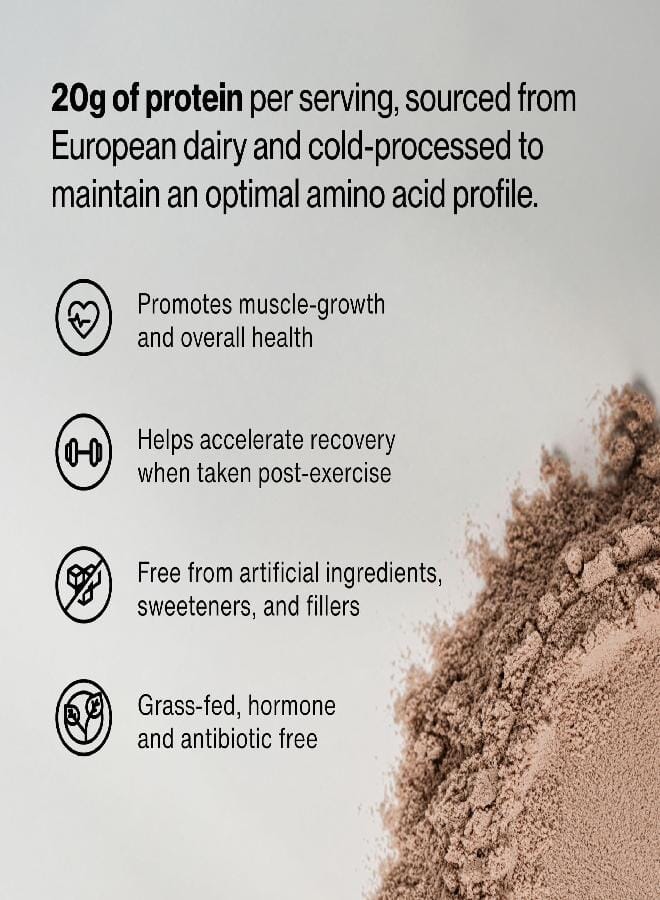 مسحوق بروتين مصل اللبن من مومنتوس - 20 جرام بروتين معزول - معتمد من NSF، خالي من الغلوتين، 24 حصة للاستخدام اليومي الأساسي، فانيليا (قد يختلف التعبئة) - Image 2