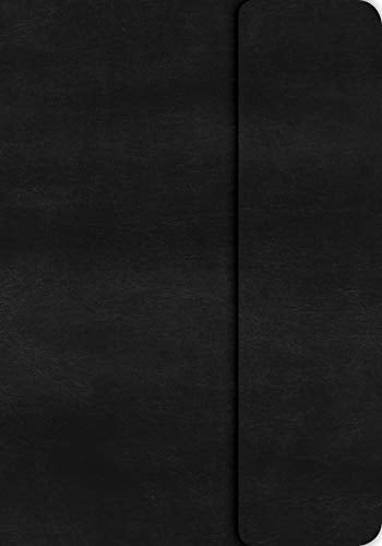 Kjv Large Print Compact Reference Bible Black Leathertouch 