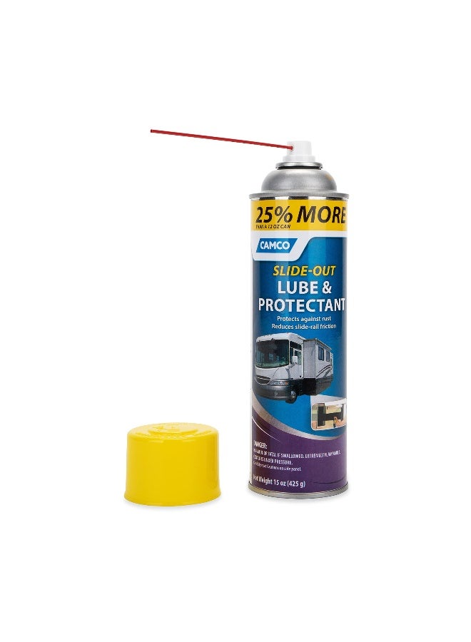 Camco Slide Out Lube for Metal Parts Rollers Door Hinges and Brake Parts for RVs Boats Cars and More 15 oz 41105 - Image 4