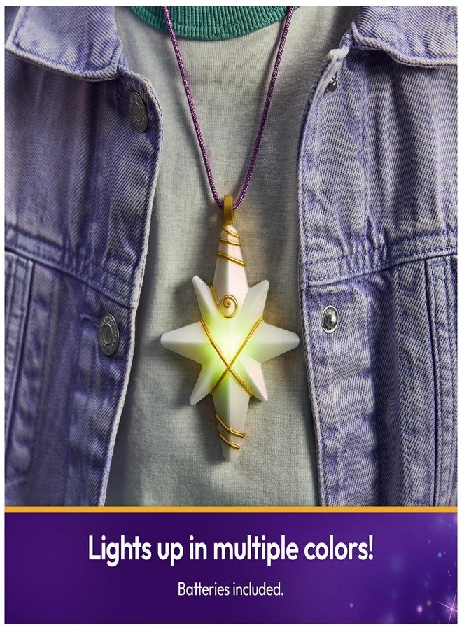 Unicorn Academy أكاديمية يونيكورن، قلادة صوفيا المضيئة وخاتمها اللامع للعب التخيلي والتنكر، دمى وألعاب يونيكورن للبنات من عمر 4 سنوات فما فوق - Image 4