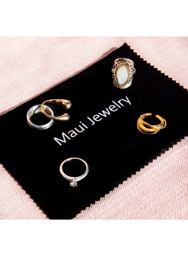 Maui Maui Liquid Jewelry Cleaner Solution Complete kit with Cloth .. NOT Guaranteed to Work on All Jewelry. Only Works on 95% of specified Jewelry Below. Must Read Description  - Image 2