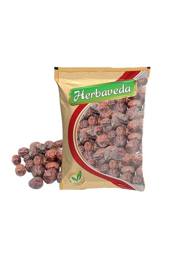 LEANBEING Herbaveda- Unnab ber red dry (200g) | jujube | Zizyphus Sativa Gaetn | Jujube Dry fruit - Image 1