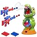 AuroTops Movable Dinosaur Shooting Toys for Kids Ages 58 for 68 Year Old Boys Girls Dinosaur Toys with Mist SprayRoar LightShooting Games for Kids Birthday Gifts Outdoor Indoor - Image 2