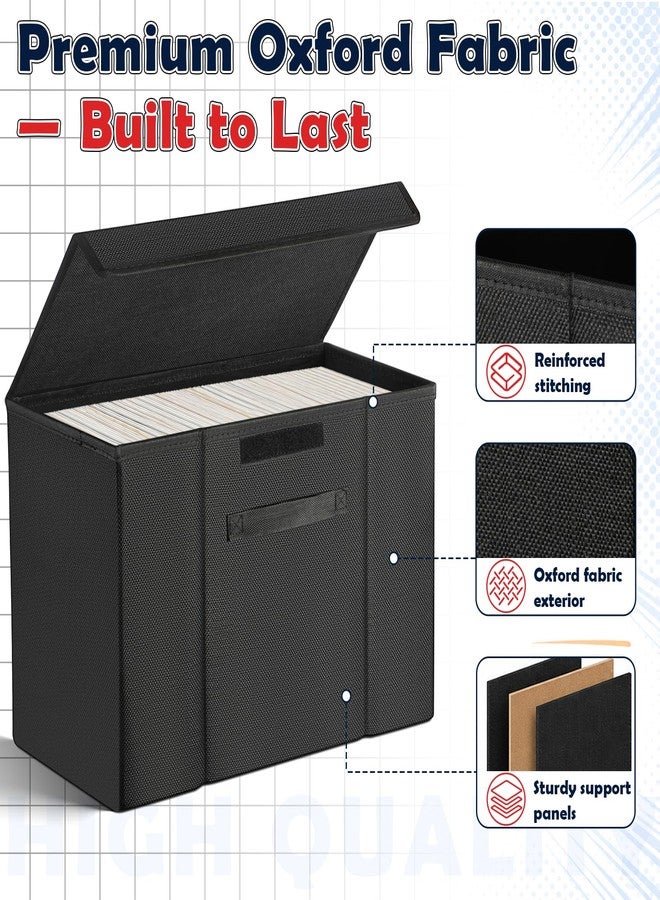 KKU Comic Book Storage Box, Collapsible Short Box with Lid, 1 Pack - Image 5