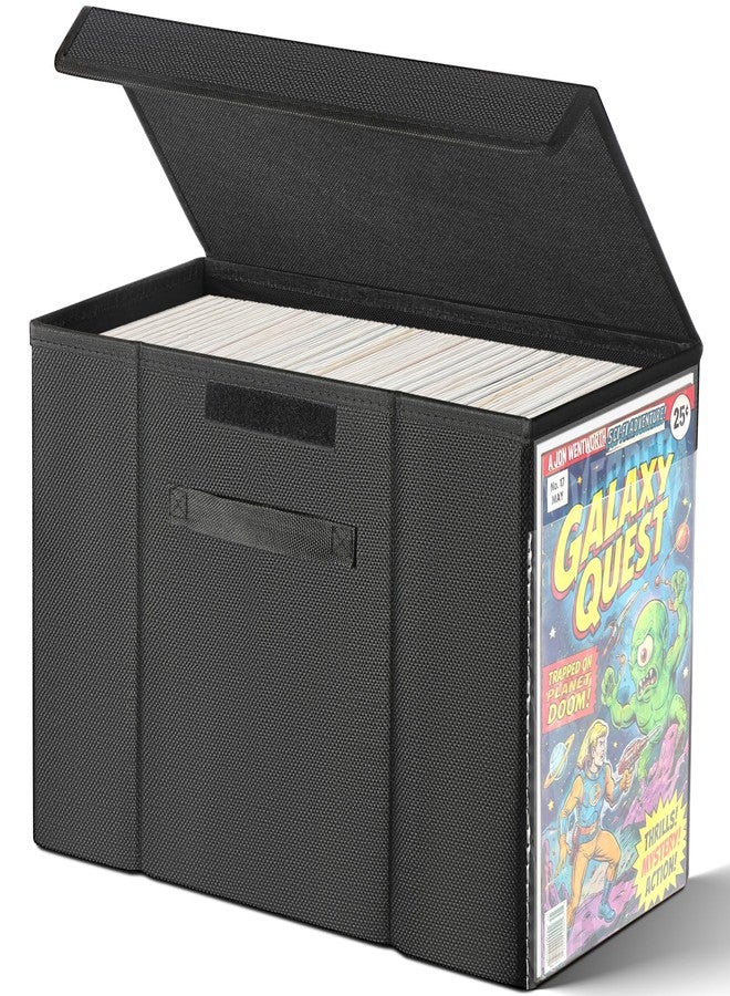 KKU Comic Book Storage Box, Collapsible Short Box with Lid, 1 Pack - Image 1