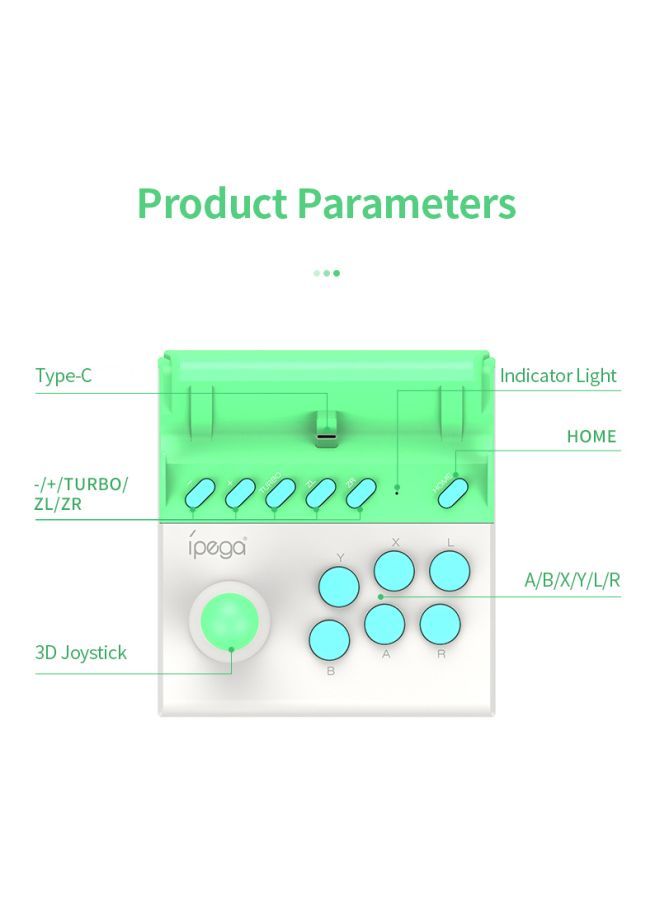 NIBEMINENT Wireless Arcade Game Joystick  - Image 4