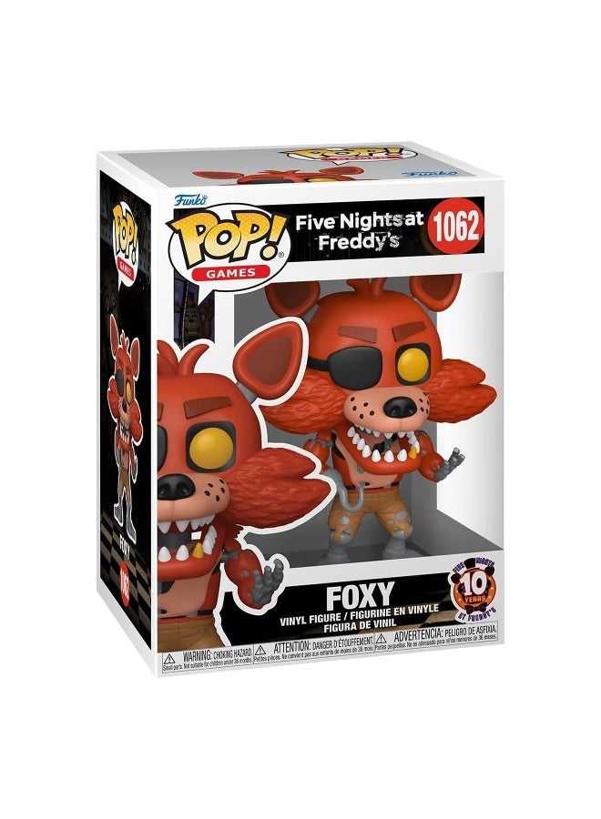 Funko POP! Games Five Nights at Freddy's Foxy 10th Anniversary Vinyl Figure (11 cm) - Image 1