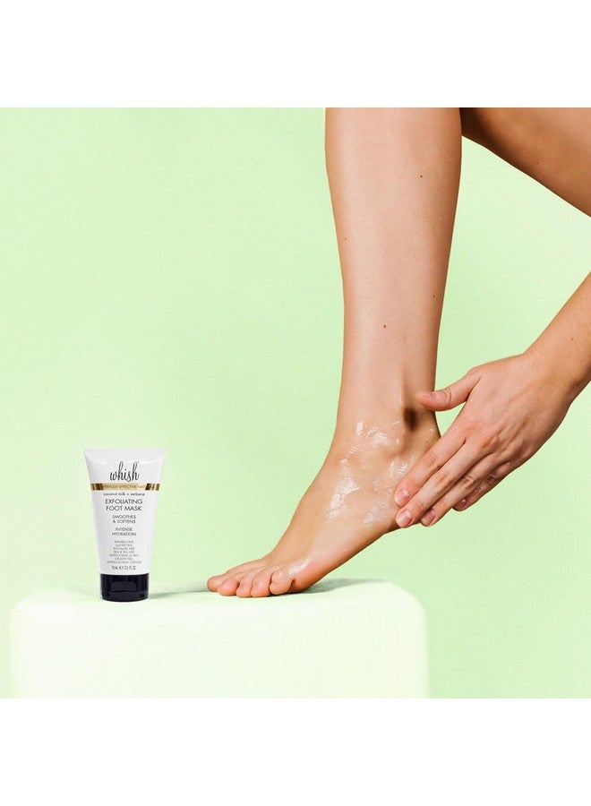 ويسك حليب جوز الهند + قناع تقشير القدمين من رعي الحمام ينعم وينعم الترطيب المكثف - Image 3