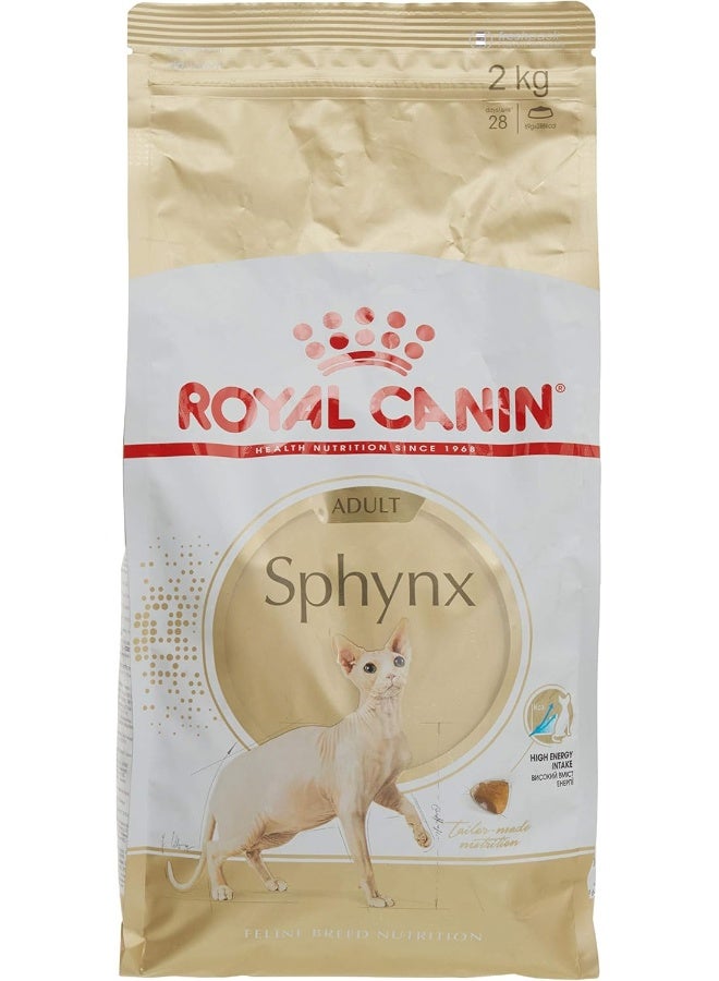 ROYAL CANIN طعام القطط من رويال كانين FBN سفيكس 2 كجم لتغذية سلالة القطط - Image 1