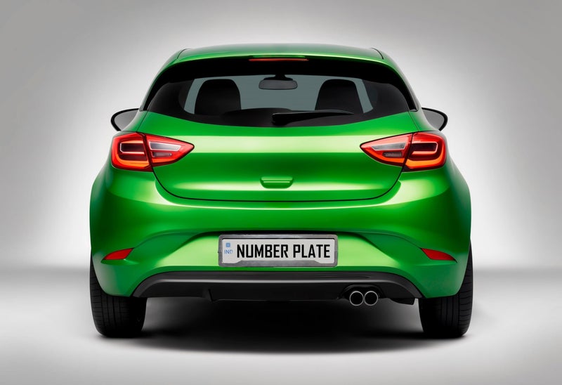 Aksmit High Security Registration Car Number Plate Frame | HSRP Car Number Plate Cover (Front & Rear) | IND Number Plate Frame | Standard Size (51 x 14 cm) for Universal License Plate Covers - Image 2