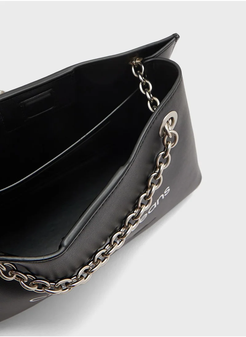 Calvin Klein Jeans Sculpted Chain Detailed Tote