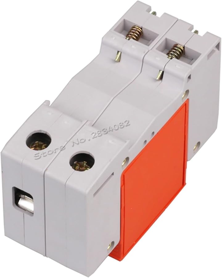 DC 500V 2 قطبي جهاز حماية من زيادة الجهد واقي من الصواعق منخفض الجهد تركيب على سكة دين - Image 5