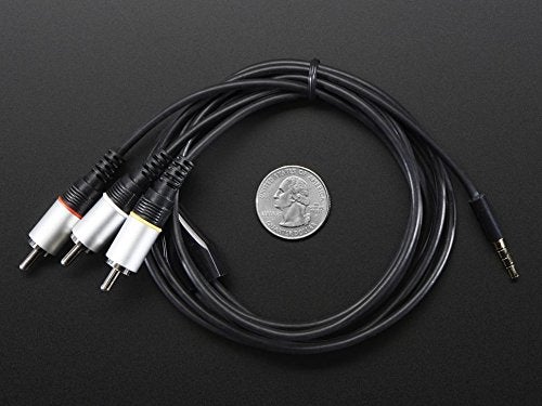Adafruit A/V and RCA (Composite Video, Audio) Cable for Raspberry Pi [ADA2881] - Image 4
